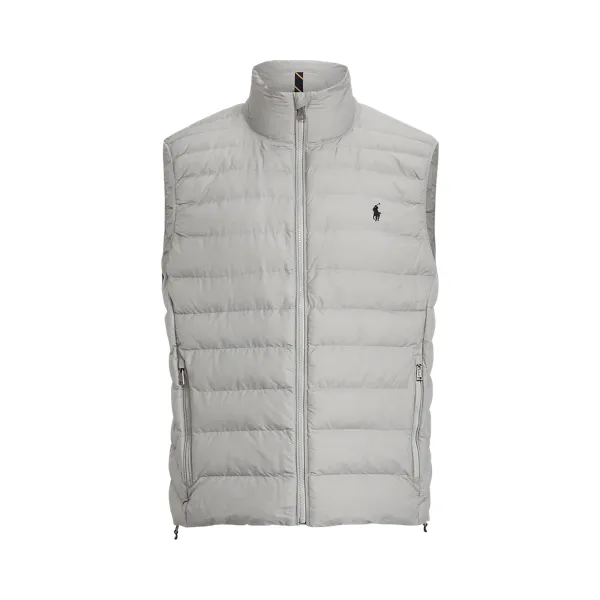 RECYCLED NYLON-TERRA VEST, GREY, XL