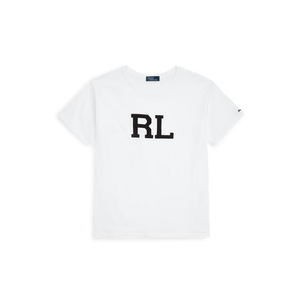RL PRIDE TEE-SHORT SLEEVE-T-SHIRT, WHITE, M