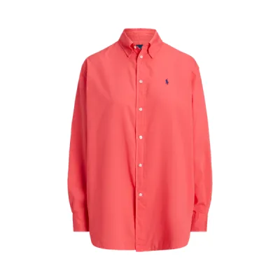 LS LIGH ST-LONG SLEEVE-BLOUSE, RED, M