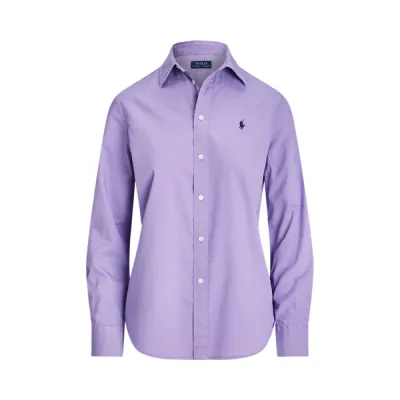 LS RX ANW ST-LONG SLEEVE-BUTTON FRONT SHIRT, PURPLE, XL