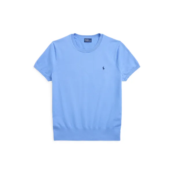 SS PO-SHORT SLEEVE-PULLOVER, BLUE, L