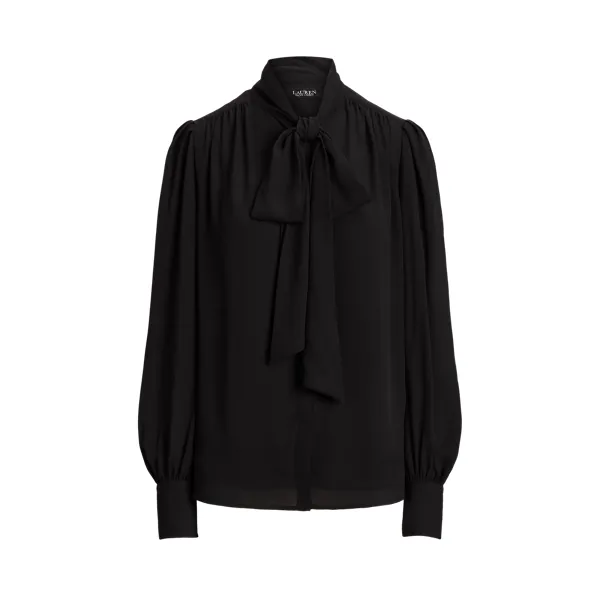 DRAPEY POLY GGT-SHIRT, BLACK, L