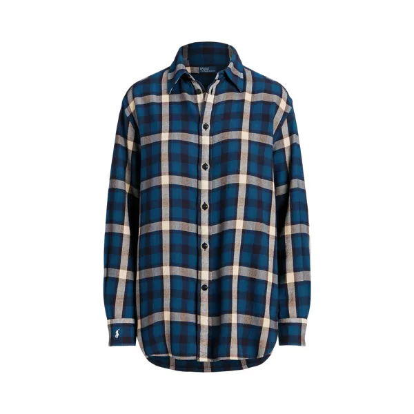 32/2 COTTON TWILL-LSL-BFS, BLUE, L