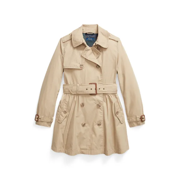 POPLIN-TRENCH COAT-OW-COA, BEIGE, 10
