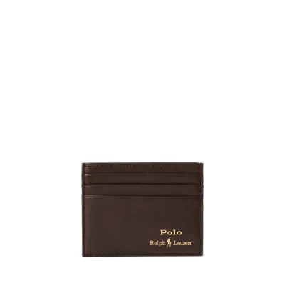 GLD FL CC-CARD CASE-SMOOTH LEATHER, BROWN, OSZ