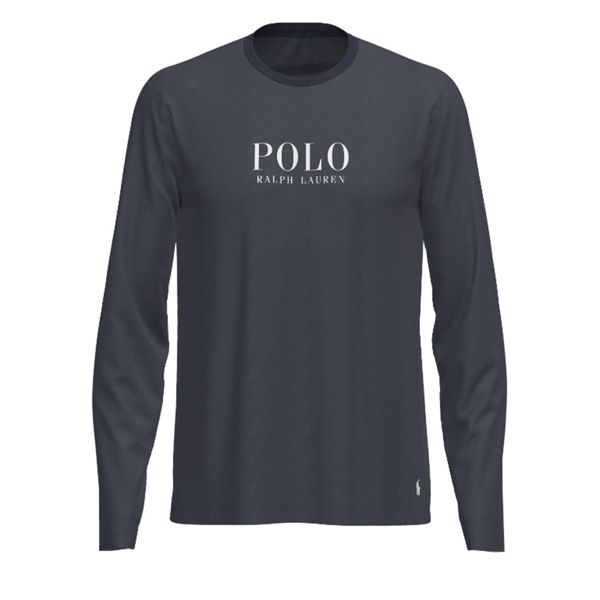 L/S CREW-SLEEP-TOP, BLUE, XL