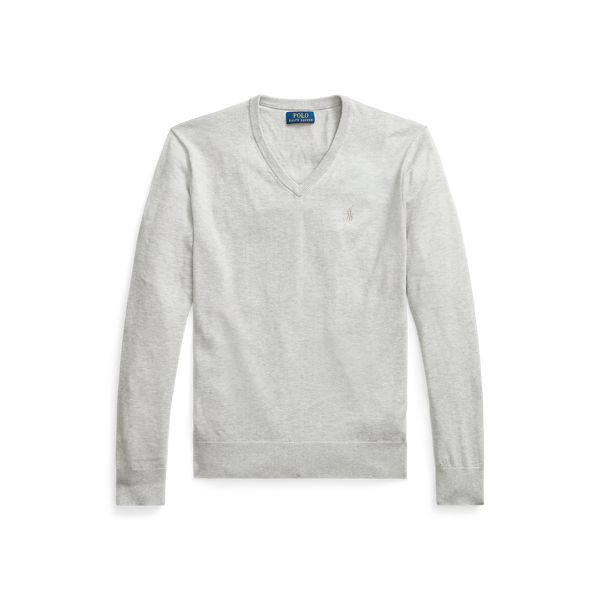 LS VN PP-LONG SLEEVE-PULLOVER, GREY, XL