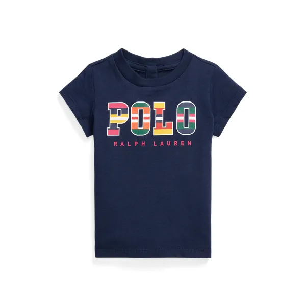 30/1 JERSEY-SS POLO TEE-KN-TSH, BLUE, 18M