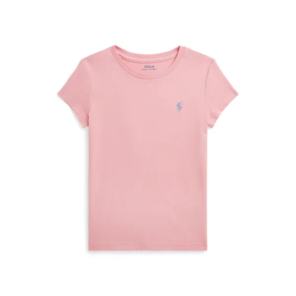 WASHEDPPTEE-KNIT SHIRTS-T-SHIRT, PINK, 3