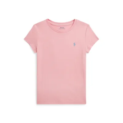 WASHEDPPTEE-KNIT SHIRTS-T-SHIRT, PINK, 3