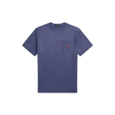 SS PKT TEE-KNIT SHIRTS-T-SHIRT, BLUE, S