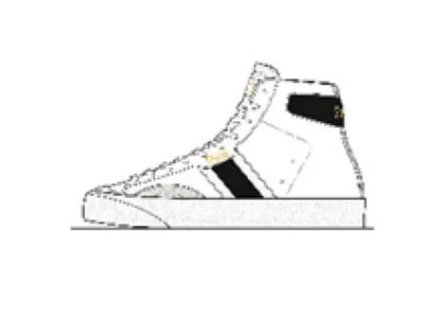COURT VLC MD-SNEAKERS-HIGH TOP LACE, WHITE, 6 D