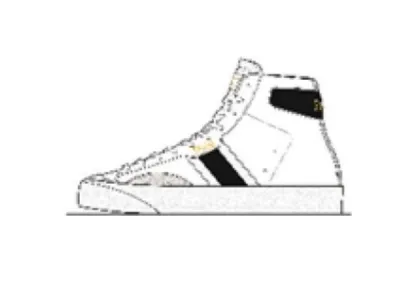 COURT VLC MD-SNEAKERS-HIGH TOP LACE, WHITE, 6 D
