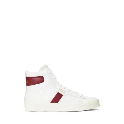 COURT VLC MD-SNEAKERS-HIGH TOP LACE, RED, 7 D