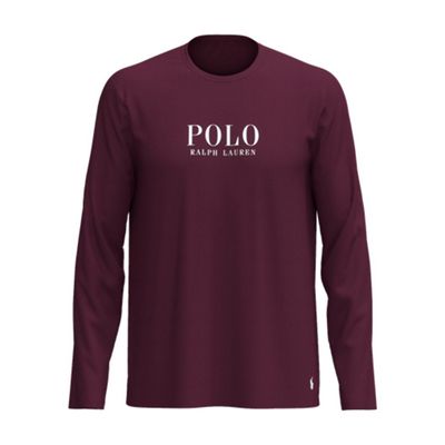 S/S CREW-SLEEP-TOP, RED, XL