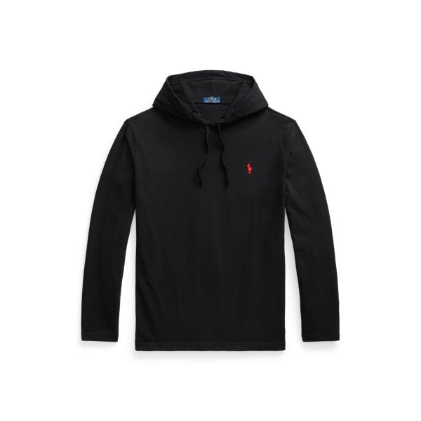 LSPOHOODM6-LONG SLEEVE-T-SHIRT, BLACK, XL