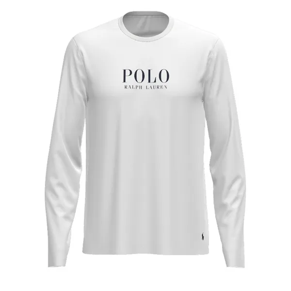 L/S CREW-SLEEP-TOP, WHITE, L