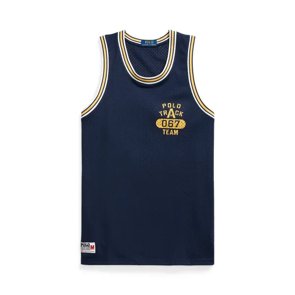 PERFORMANCE MESH-SLS-TNK, BLUE, XXL