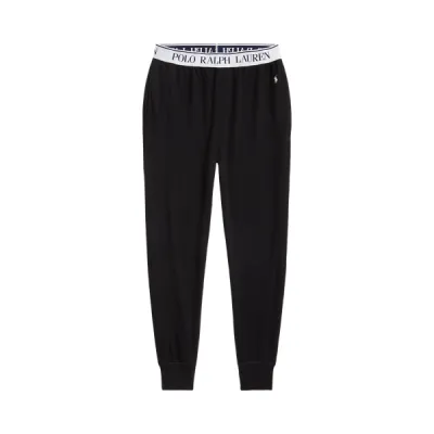 JOGGER-SLEEP-BOTTOM, BLACK, L