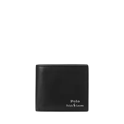 GLD FL BF-WALLET-SMOOTH LEATHER, BLACK, OSZ