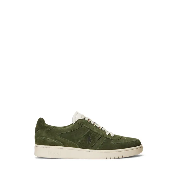 SUEDE-POLO CRT PP-SK-ATH, GREEN, 7 D