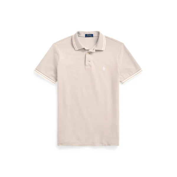SSKCCMSLM3-SHORT SLEEVE-POLO SHIRT, BEIGE, XXL