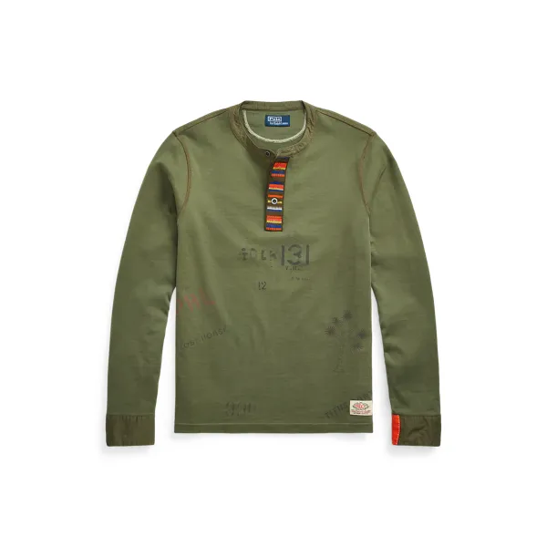 MASON JERSEY-LSL-PLO, GREEN, XL