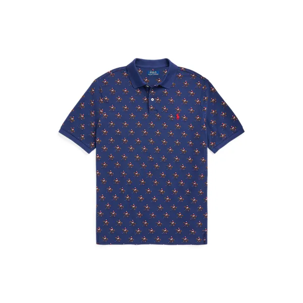 20/1 PRINTED MESH-SSL-PSH, BLUE, L