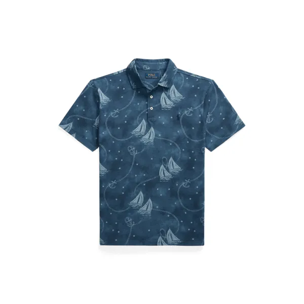 SSCSCMSLM12-SHORT SLEEVE-POLO SHIRT, BLUE, L