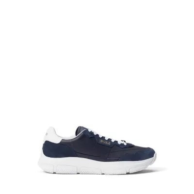 SUEDE/LEATHER-SPA RACER100-SK-LTL, BLUE, 7 D