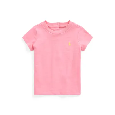 SS CN TEE-TOPS-KNIT, PINK, 3M