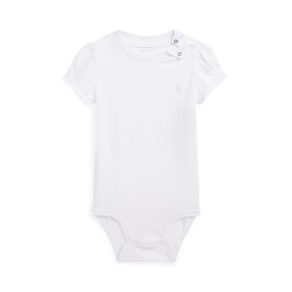SSCNBDYST-ONE PIECE-BODYSUIT, WHITE, 24M