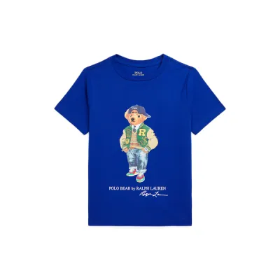 SS CN-KNIT SHIRTS-T-SHIRT, BLUE, 6