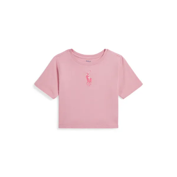 BIGPPTEE-KNIT SHIRTS-T-SHIRT, PINK, 4