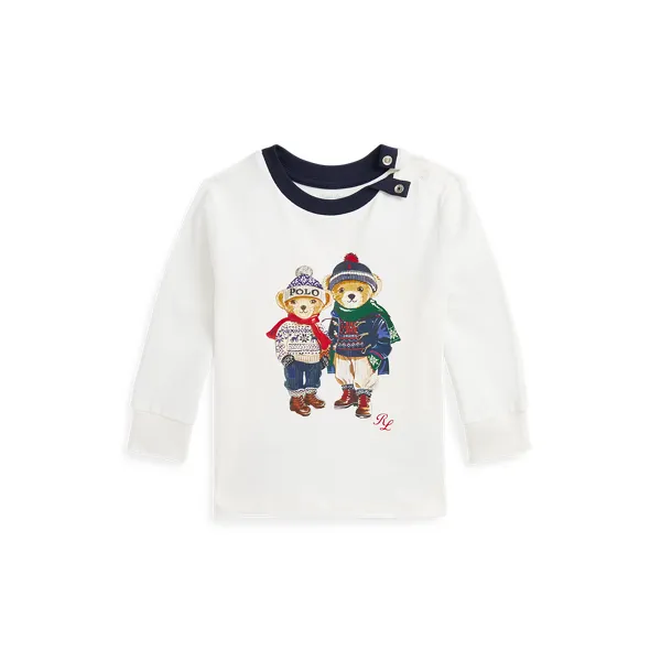 LS CN BEAR-KNIT SHIRTS-T-SHIRT, MULTICOLOR, 3M