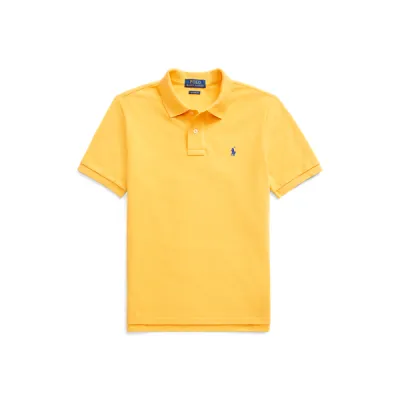 SML PP POLO-TOPS-KNIT, GOLD, XL