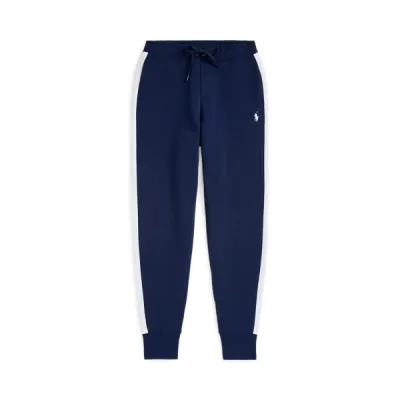 REC DBL KNIT PIQUE-BALL GIRL JOGGER, BLUE, L