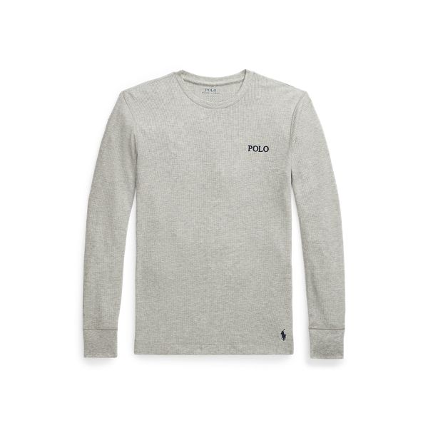 WAFFLE-SLE-TOP, GREY, L