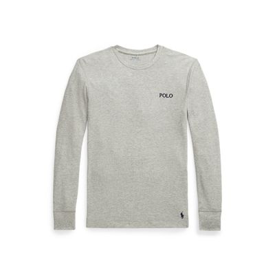 WAFFLE-SLE-TOP, GREY, L