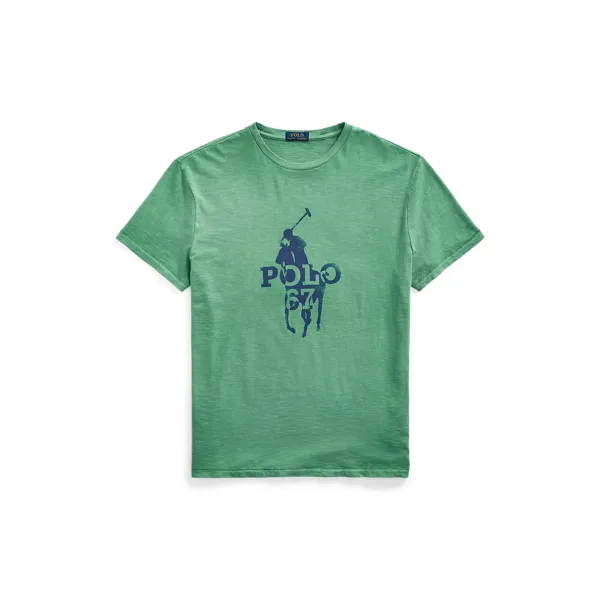 30/1 SLUB JERSEY-SSL-TSH, GREEN, M