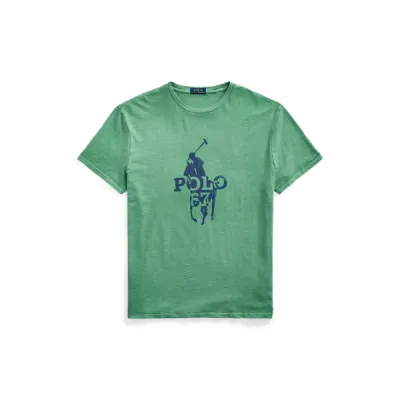 30/1 SLUB JERSEY-SSL-TSH, GREEN, M