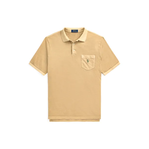 SSKCPKTM1-SHORT SLEEVE-POLO SHIRT, BEIGE, S