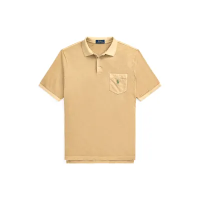 SSKCPKTM1-SHORT SLEEVE-POLO SHIRT, BEIGE, S