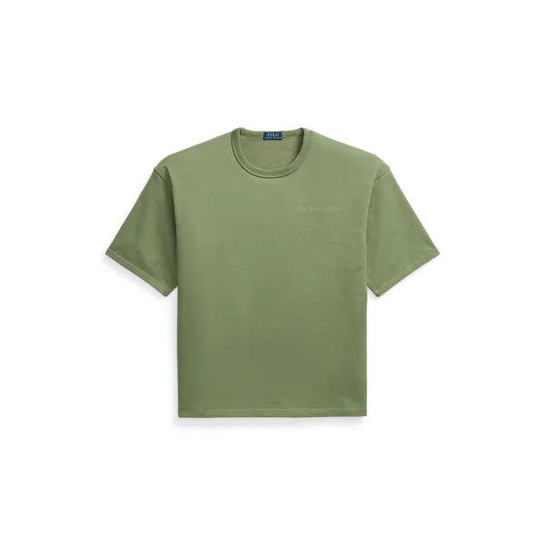 HEAVY WT FLEECE-SSL-SWS, GREEN, L