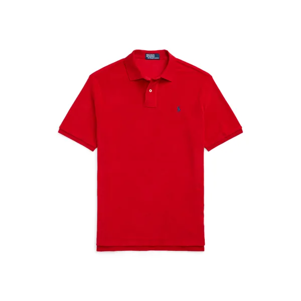 LT WT COTTON TERRY-SSL-PSH, RED, L