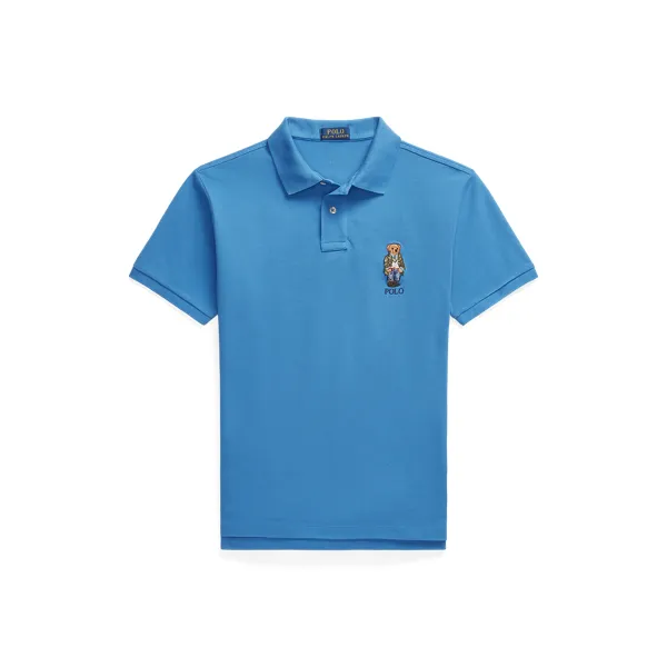 SSKCCMSLM1-SHORT SLEEVE-POLO SHIRT, BLUE, L