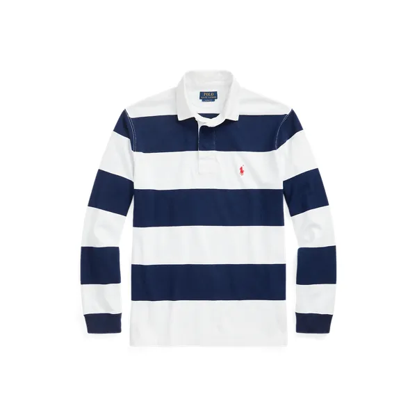 LSRUGBYM10-LONG SLEEVE-RUGBY, BLUE, S