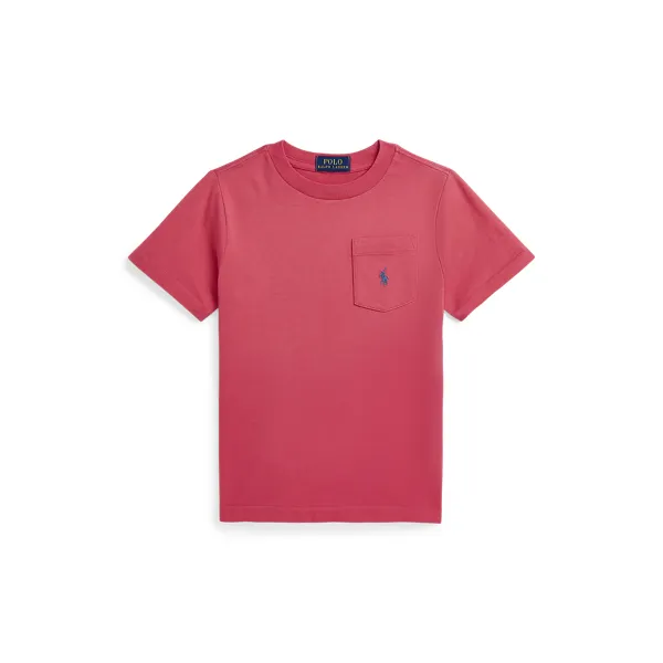 SS PKT TEE-KNIT SHIRTS-T-SHIRT, RED, 2