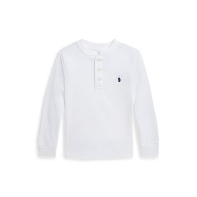 LS HENLEY M3-KNIT SHIRTS-PULLOVER, WHITE, 6