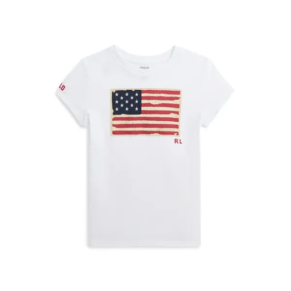 SS FLAG TEE-KNIT SHIRTS-T-SHIRT, WHITE, S